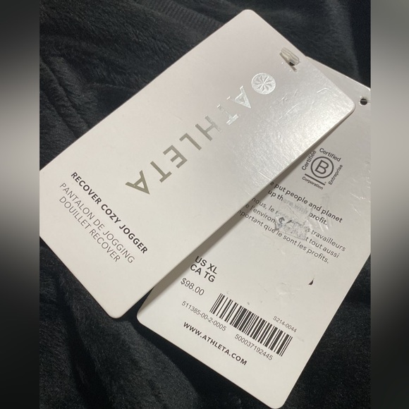 Athleta Cozy Karma Recover Jogger // Black #511385 - Picture 13 of 16